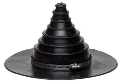 Rohrblinkkessel Abgas Schornstein EPDM Gummi Wetterdichtung Dach Dach Reparatur