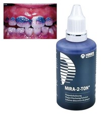 Mira 2 Tone Tooth Staining Solution Large 60ml - Bottle Tooth Plaque Staining