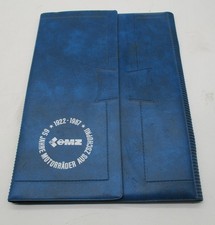 MZ Werbung Messe  Motorrad Schreibmappe Mappe DDR IFA ES TS ETS ETZ Original