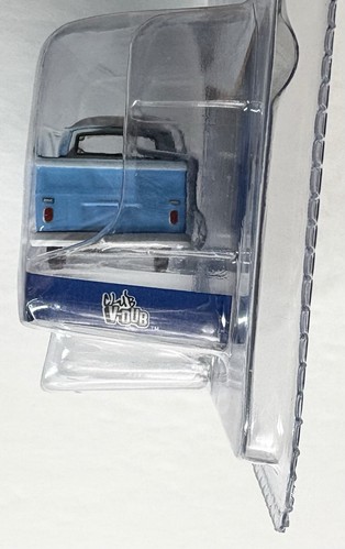 2016 Greenlight Club V-Dub VW Series 4 Blue 1968 Volkswagen Type 2 T2 Double Cab - Picture 5 of 9