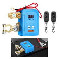 12/24V 240A Remote Battery Disconnect Kill Switch Anti Theft Auto RV ATV Boat