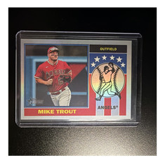 Topps Heritage Mike Trout #76PI-12 Angels 1976 Player Icons Baseball Card MLB