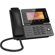 Snom D865 IP Phone 3CX Router Capable, HD Audio, Bluetooth, Wi-F, PoE, Gigabit