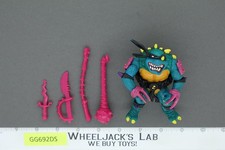 Slash 100% Complete Teenage Mutant Ninja Turtle TMNT 1990 Playmates Vintage