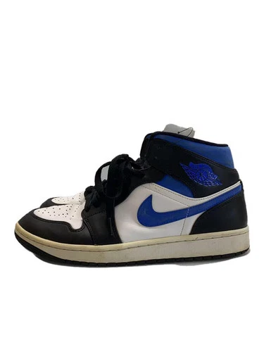Nike High Cut Sneakers 27.5Cm Blu 554724 140 Used With Creases K7b61
