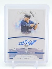 ALEX KIRILLOFF 2021 FLAWLESS ROOKIE SIGNATURES AUTO ROOKIE /25 #ERS-AK Q5194
