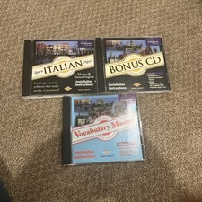 Transparent Language Learn Italian Now Language Learning Course 3 Discs