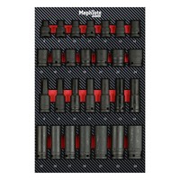 Mephisto Proline Werkzeug Schlagschrauber Nuss- Set In Carbon Look Soft Inlay