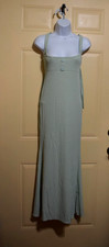 Women's M Maxi Ribbed Stretch Dress Shoulder Wide Straps Adjustable NWOT