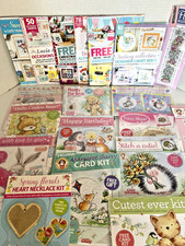 Lot of 21 Cross Stitching Charts Booklets Bookmarks Cards etc...Mixed Collection
