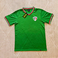 COPA Mexico Soccer Jersey Green V-Neck Shirt Red/White Colorway