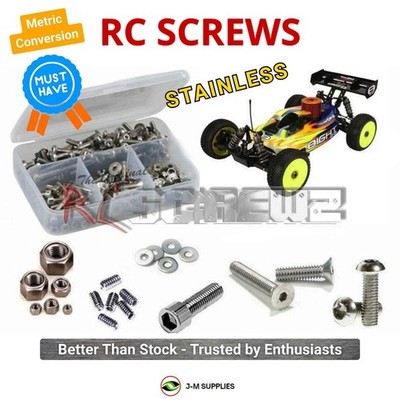 RCScrewZ Metric Stainless Screw Kit los045m for Losi 8ight 2.0 (#LOSB0084) | KIT