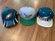 PHILADELPHIA EAGLES Hat *Lot of 3* Official N...