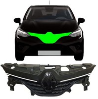 KüHlergrill KüHlergitter FüR Renault Clio V 2019 – 2021 Vorne