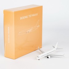 NG Models 1:400 Blank Model No Registration Boeing 737-MAX 8 Model Aircraft
