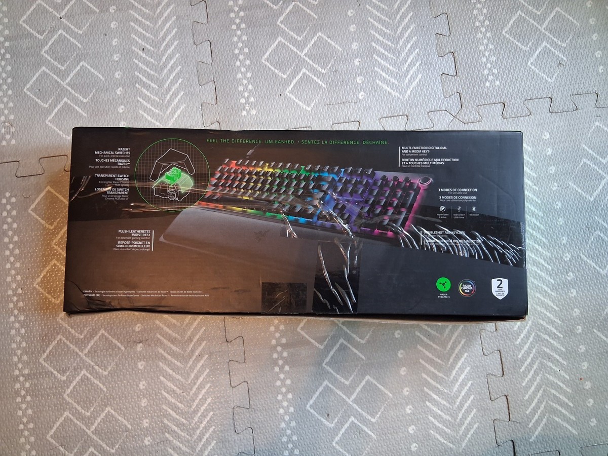 【中古品】Razer BlackWidow V3 Pro ワイヤレス Razer BlackWidow V3 Pro Wireles Mechanical Gaming Keyboard
