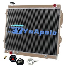 4 Row Aluminum Radiator 2000-2006 Toyota Tundra SR5 3.4L 4.0L V6 AT MT