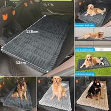 Dog Car Seat Cover for Car Backseat Pet Mat Dog Bed for Cars 24.8 x 54 inch