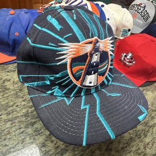 Vintage New York Islanders Hat Rare Logo lighthouse Starter 90S