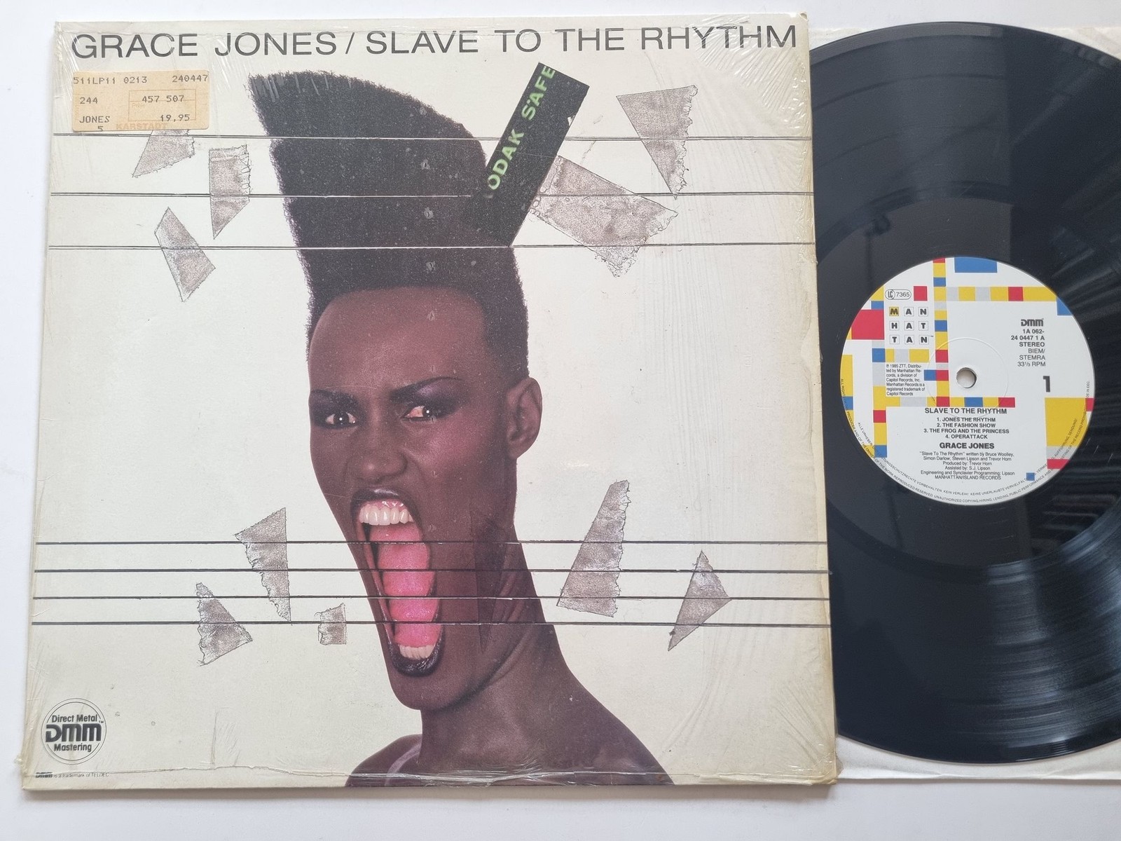 Grace Jones - Slave To The Rhythm Vinyl LP Europe