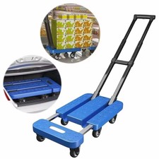 270KG Folding Hand Truck Luggage Dolly Trolley Moving Platform Cart Heavy Duty