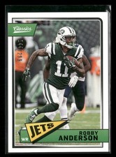 2018 Panini Classics #69 Robby Anderson Red Back #/299