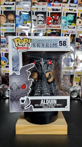 Funko POP! Games Skyrim Alduin Supersized #58 Vinyl Figure DAMAGED BOX