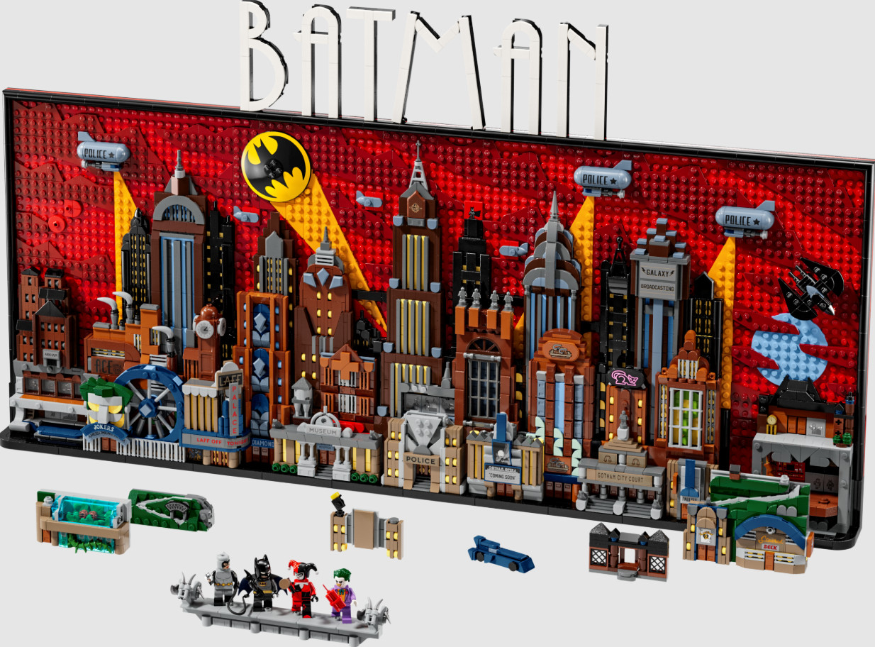NEW Batman The Animated Series Gotham City 76271 PCS 4210 Bu