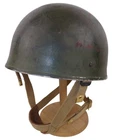 Paratrooper Helmet Steel Airborne Troops (HSAT Helmet Steel) MKII GB English para