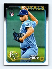 #360 2024 Topps / Steven Cruz RC Kansas City Royals