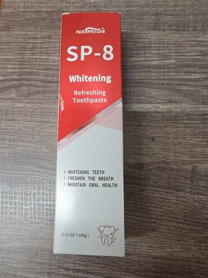 Nashuda SP-8 Whitening Toothpaste 100g  NEW Sealed 3.52oz