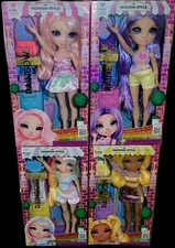  Rainbow High My Fashion Style Dolls Complete Set of 4 Dolls~ 2025~BEAUTIFUL 🩷
