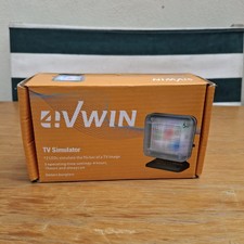ZIVWIN TV Simulateur 12 LEDs Lumière Scintillante Dispositif Anti-Collis