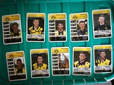 Autogrammkonvolut Borussia Dortmund Quartettkarten