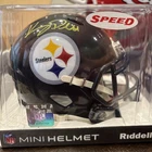 Kenny Pickett Signed Steelers, Mini Helmet, Yellow Autograph ￼