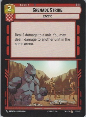 Grenade Strike Common Twilight of the Republic 171/257 NM