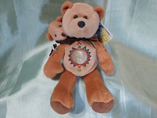 VINTAGE LIMITED TREASURES COIN BEAR SACAGAWEA  POMP THE GOLDEN BEARS 8.5"