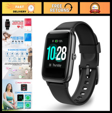 Smart Watch Fitness Tracker with Heart Rate Monitor, Sleep Monitor, IP68 Waterpr