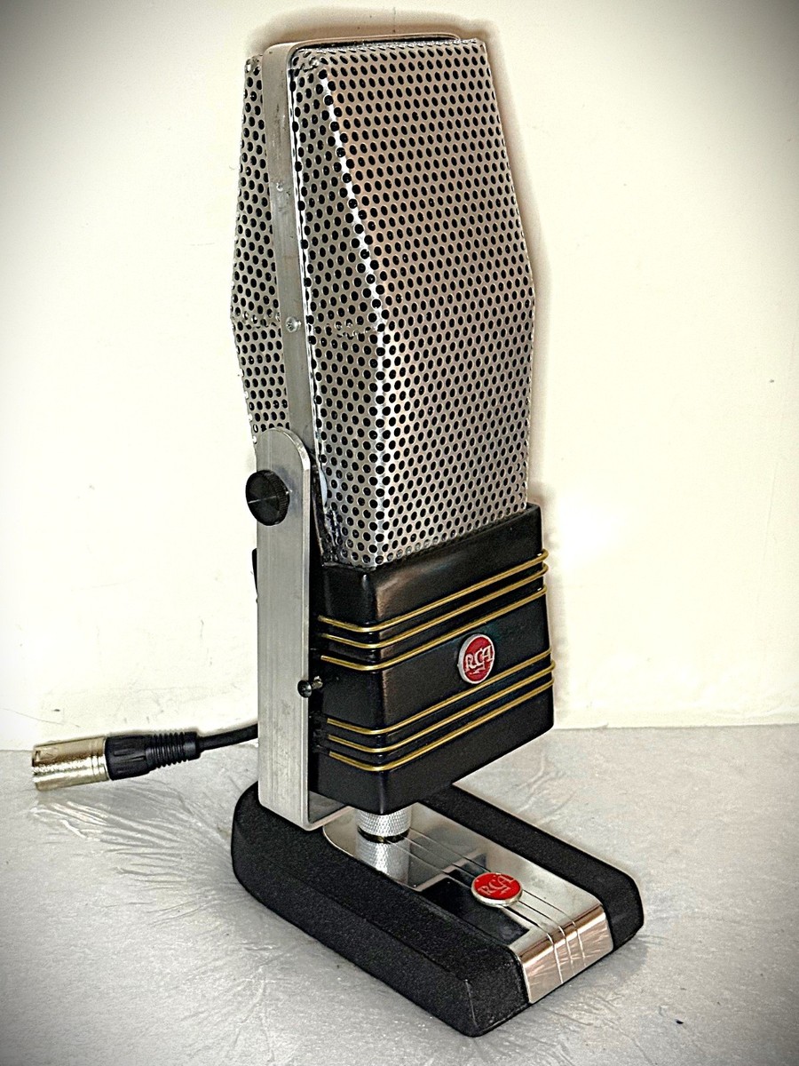 Super-Sized RCA 44 Working Replica Ribbon Microphone, one-of-a