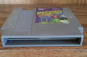 Monster Party NES Damaged Cover(Name Soldered)Cleaned, Tested, Cart Only