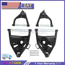 4X UPPER AND LOWER Fit 1963-1970 C10 CHEVROLET GMC TUBULAR CONTROL ARMS
