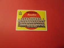 1959   TOPPS#397  WASHINGTON SENATORS  TEAM    EXMT