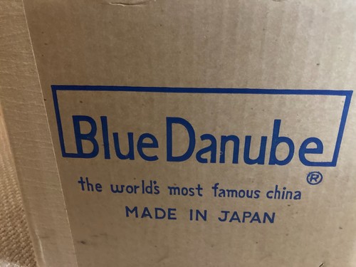 20 Pc Set /s Blue Danube China Service 4 Original Box Dinner Salad Bread Plates - Picture 6 of 7