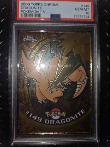 Dragonite PSA 10 Pokemon Topps Chrome
