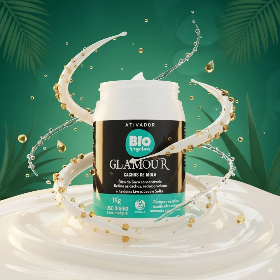 Trihair Curl Set - Cachos de Mola Activator + Luminous Shine Oil Biovegetais - Image 4 of 4