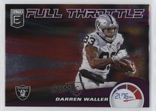 2020 Panini Donruss Elite Full Throttle Purple 28/75 Darren Waller #9 1g5h