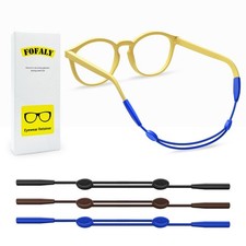 Kids Glasses Strap, No Tail Eyeglasses Strap For Kids 3Pcs, Age 3-12 Baby Sun...