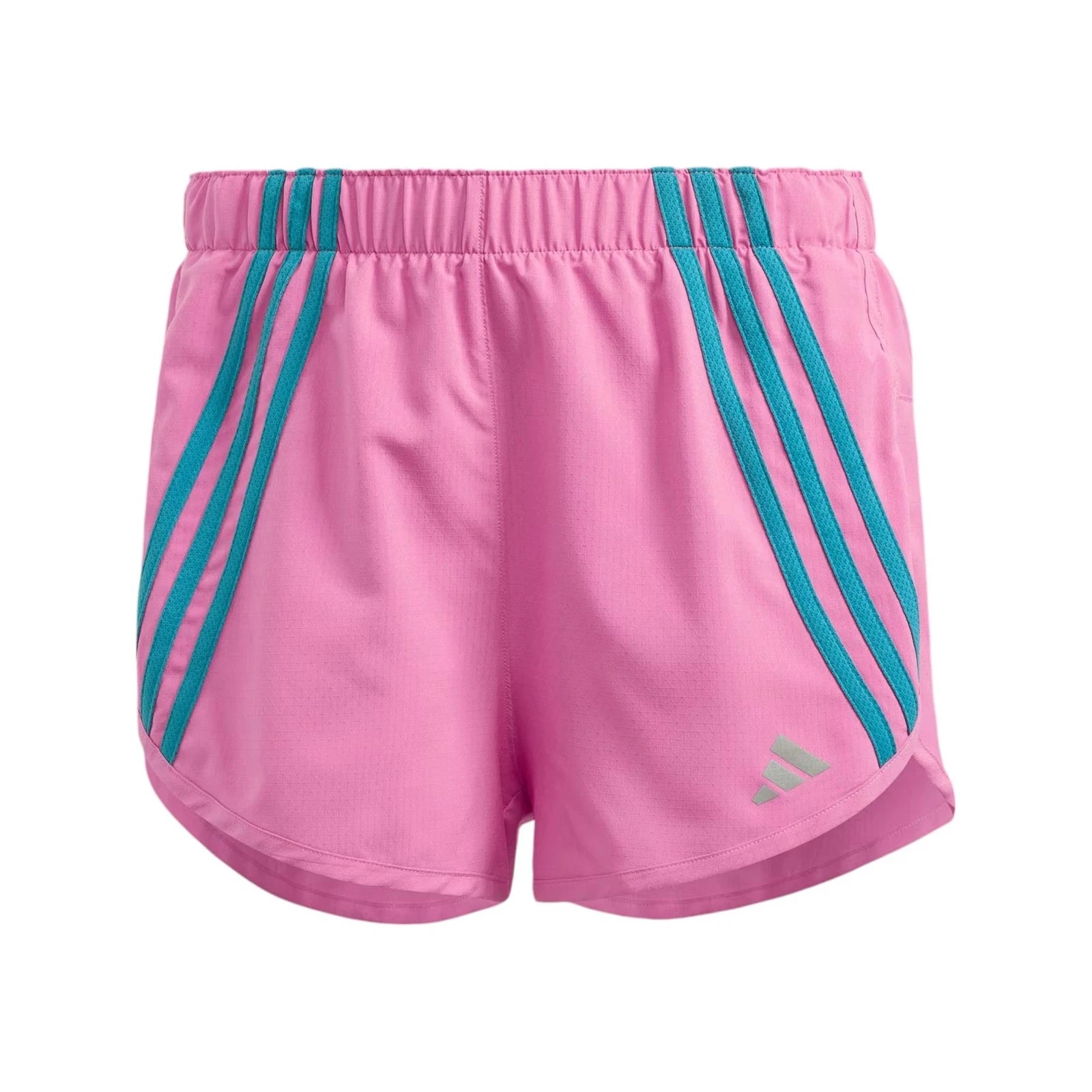 adidas WOMEN'S BREAK THE NORM RUNNING SHORTS GYM FITNESS MARATHON PINK NEW BNWT
