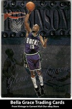 1998-99 Metal Universe Glenn Robinson #8 Milwaukee Bucks NBA Basketball