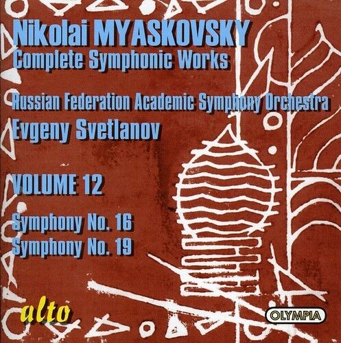 Evgeny Svetlanov - Symphony 16 & 19 [New CD] - Afbeelding 1 van 1